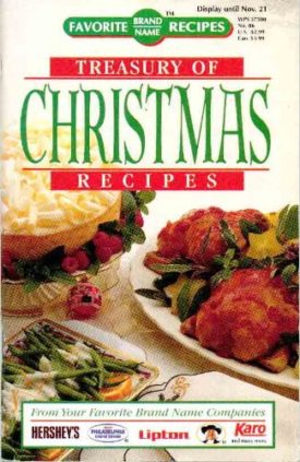 Treasury of Christmas Recipes (Cookbook Paperback)