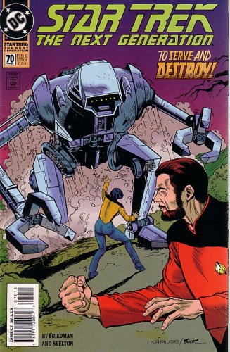 Star Trek: The Next Generation #70 Comics April 1, 1995
