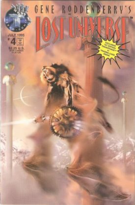 Gene Roddenberrys Lost Universe #4 (Variant Cover) Vol. 1 July 1995