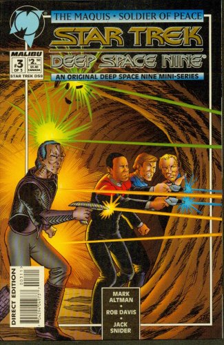 Star Trek Deep Space Nine #3 The Maquis Soldier of Peace - Victims of Deceit (Comic) April, 1995