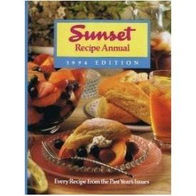 Sunset Recipe Annual 1994 (Hardcover)