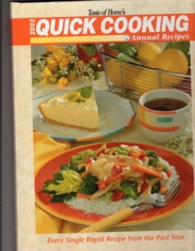 Taste of Homes 2002 Quick Cooking Annual Recipes  (Hardcover)