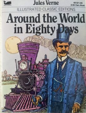 Around The World In Eighty Days (Illustrated Classic Editions For Young Readers) (Vintage) (Paperback)