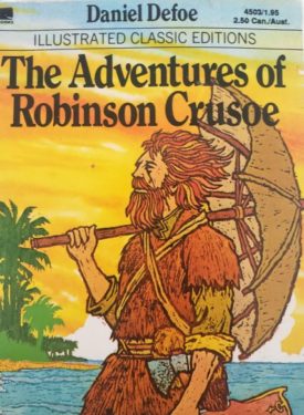 The Adventures of Robinson Crusoe (Illustrated Classic Editions For Young Readers) (Vintage) (Paperback)