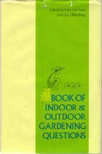 The New York Time Book Of Indoor & Outdoor Gardening Questions (Hardcover)