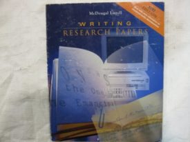 Writing Research Papers 1997 Edition (Paperback)