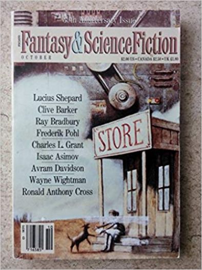 Fantasy & Science Fiction: October 1988 (Collectible Single Back Issue Magazine)