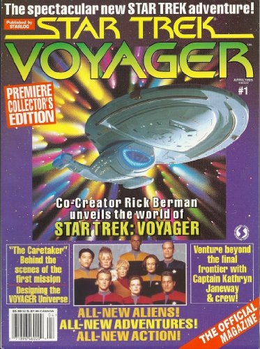 Star Trek Voyager Magazine #1 April 1995 (Collectible Single Back Issue Magazine)