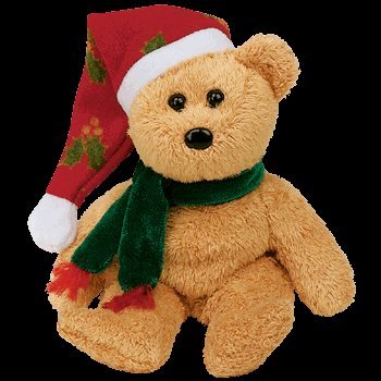 Ty Jingles Beanies 2003 Holiday Teddy - Bear