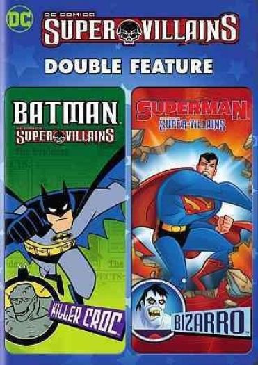 DC Super Villains Double Feature: Batman: Killer Croc/Superman: Bizarro (DVD)