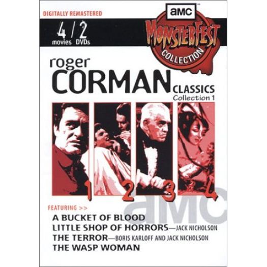 Roger Corman Classics - Collection 1 (A Bucket of Blood, Little Shop of Horrors, The Terror, The Wasp Woman) (DVD)