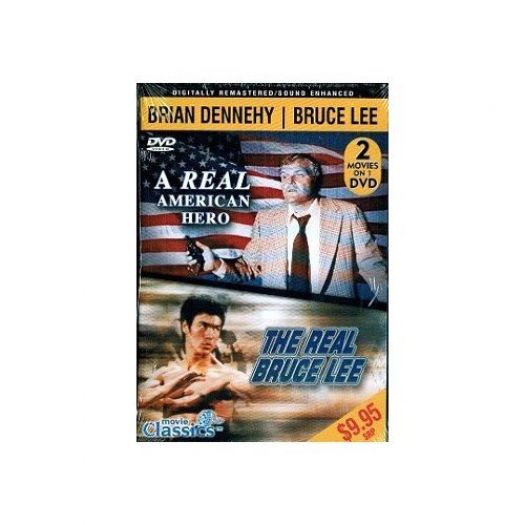 A Real American Hero & The Real Bruce Lee [Slim Case] (DVD)