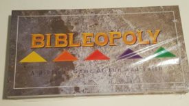 BIBLEOPOLY Board Game A Biblical Game of Fun and Faith Christian Religion