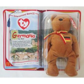 Ty McDonalds Teenie Beanie Baby - Germania the Bear