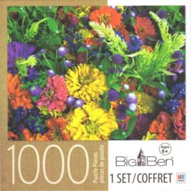 Big Ben "Summer Flowers" 1000 Piece Jigsaw Puzzle