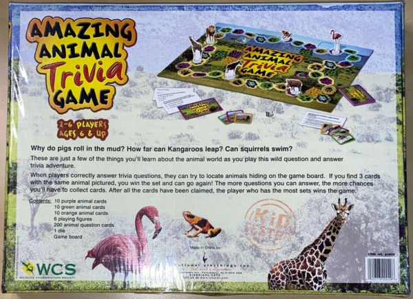Amazing Animal Trivia Game