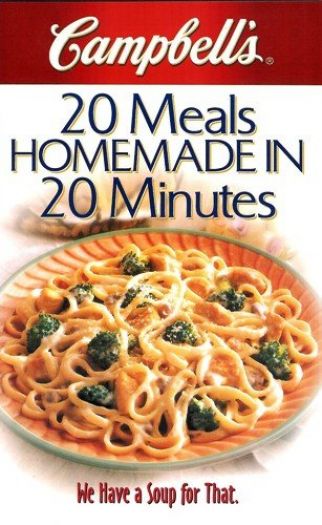 20 Meals Homemade in 20 Minutes (Campbell's) (Small Format Staple Bound)