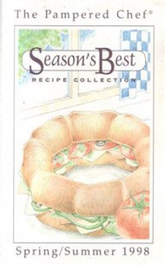 Seasons Best Recipe Collection (Spring/Summer 1998) (The Pampered Chef) (Small Format Staple Bound)