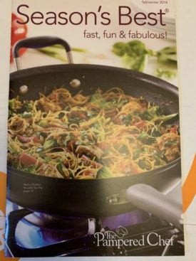 Seasons Best (Fall/Winter 2008) (The Pampered Chef) (Small Format Staple Bound)