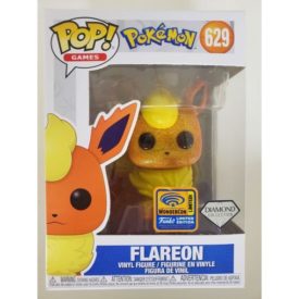 Funko POP! Pokemon FLAREON #629 WonderCon 2021 Exclusive Diamond Collection