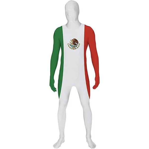 Morphsuits Mexican Flag Costume: Size XXL