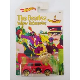 2015 Hot Wheels The Beatles Yellow Submarine Diecast Car - George Harrison Morris Mini