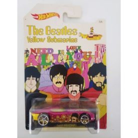 2015 Hot Wheels The Beatles Yellow Submarine Diecast Car - Ringo Starr Fast Felion