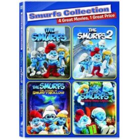 4 Movie Collection: The Smurfs / The Smurfs Legend of Smurfy Hollow / The Smurfs A Christmas Carol (DVD)