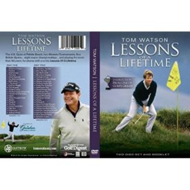 Tom Watson Lessons of a Lifetime Two Discs and Booklet (2010) (DVD)
