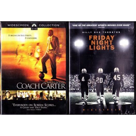 Coach Carter , Friday Night Lights : Sports Movie 2 Pack (DVD) - Nokomis  Bookstore & Gift Shop