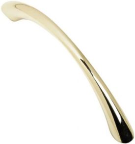 Stanley Hardware S824-466 SPV8016 Arch Pulls in Polished Brass, 10 pack