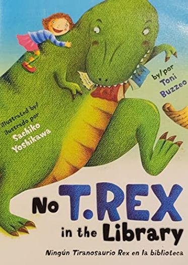 No T.Tex in the Library (Cheerios) (Paperback)