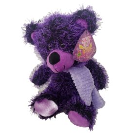 SugarLoaf Toys Purple Shaggy Teddy Bear Plush Medium 10