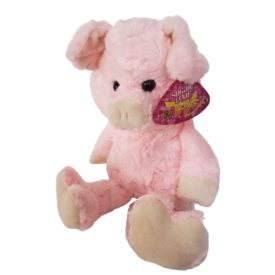 SugarLoaf Toys Pink Pig Large Plush Toy 18