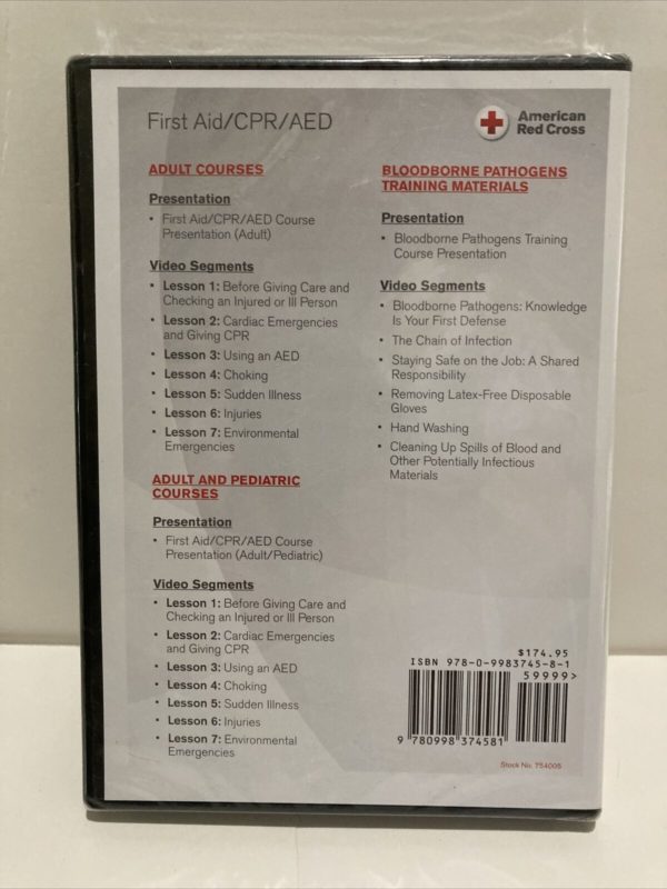 American Red Cross First Aid / CPR / AED (DVD)