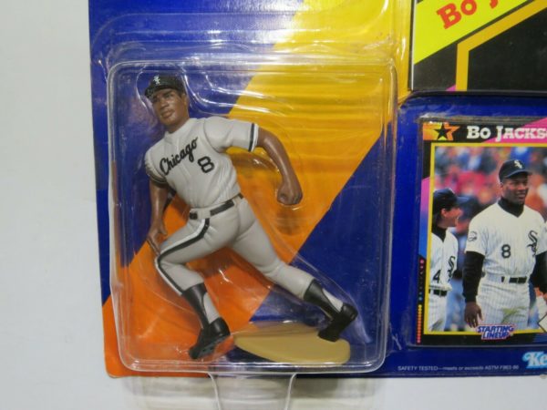 1992 Starting Lineup Bo Jackson Chicago White Sox Figure, Card, and Poster
