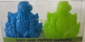Amscan Blue & Green Luau Tropical Parrot Salt & Pepper Shakers
