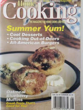 Home Cooking July/August 2002 (Home Cooking Magazine) (Small Format Staple Bound Booklet)