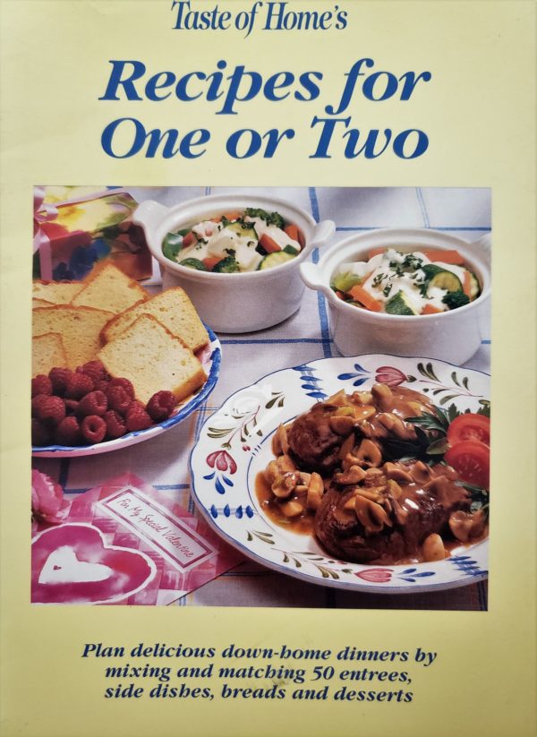 Recipes for One or Two (Taste of Home) (Small Format Staple Bound Booklet)