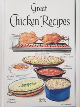 Great Chicken Recipes No. 257 (The Picnic Place Cookbook by Wellspring) (Small Format Staple Bound Booklet)