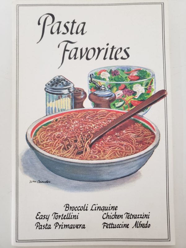 Pasta Favorites No. 137 (The Picnic Place Cookbook by Wellspring) (Small Format Staple Bound Booklet)