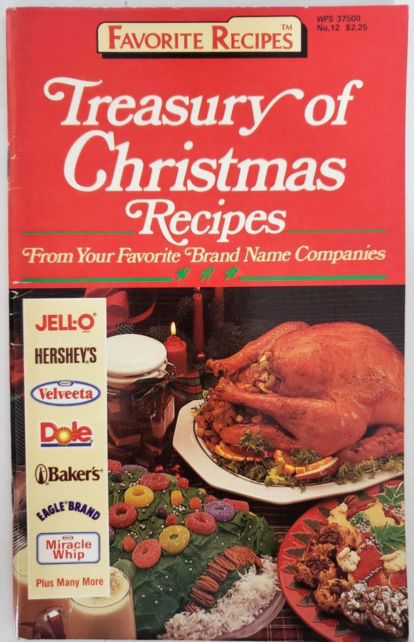 1989 Treasury of Christmas Recipes Vol. 5 No. 12 (Publications International Favorite Recipes) (Small Format Staple Bound)