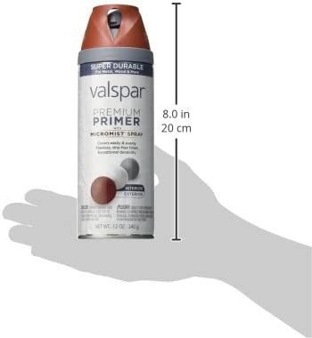 Valspar 85056 Spray Primer, 12 oz Standard Aerosol, Red Oxide