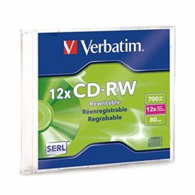 Verbatim High Speed Branded CD-RW Disc