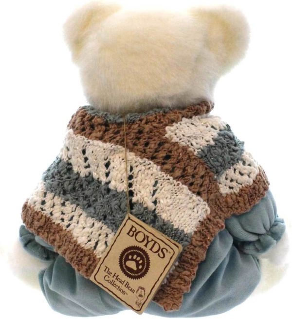 Boyds Bears "Whitley K. Sparklefrost" 16" White Bear Winter Dressed #904570