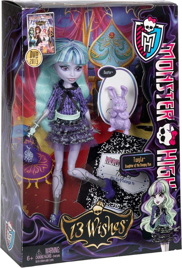 Monster High 13 Wishes Twyla Doll 10.5"