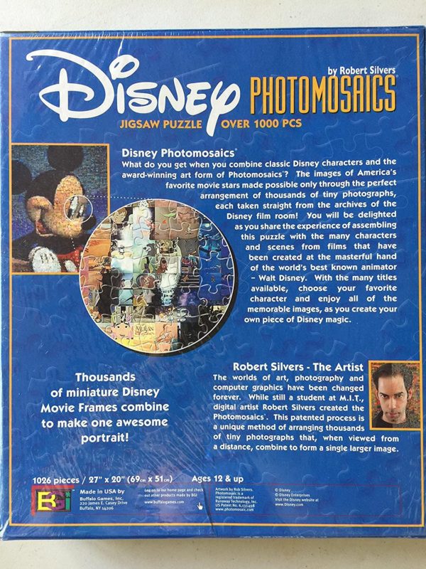 Disney Photomosaic Puzzle: Mickey Mouse