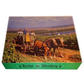 Rare Advertising Puzzle of Nierstein Herbst Im Weinberg or Autumn In The V...
