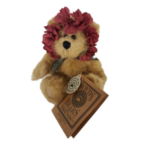 Boyds Bears "Hope" 6" Bear Floral Headdress Style # 01999-51