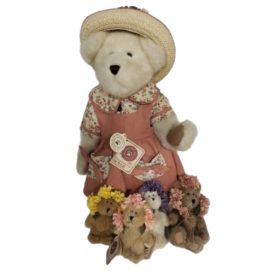 Boyds Bears Mrs. Potter & Her Set of 4 Lil' Sprouts Style #99876V